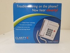 Clarity W1000 Amplified Telephone for Hearing Impaired 4x Louder