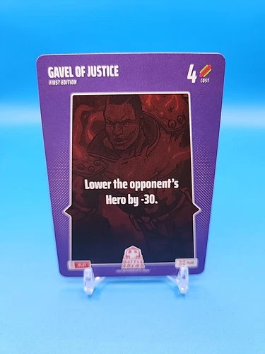 Bo Jackson Battle Arena Play Card #PL-77 Gavel Of Justice - First Edition