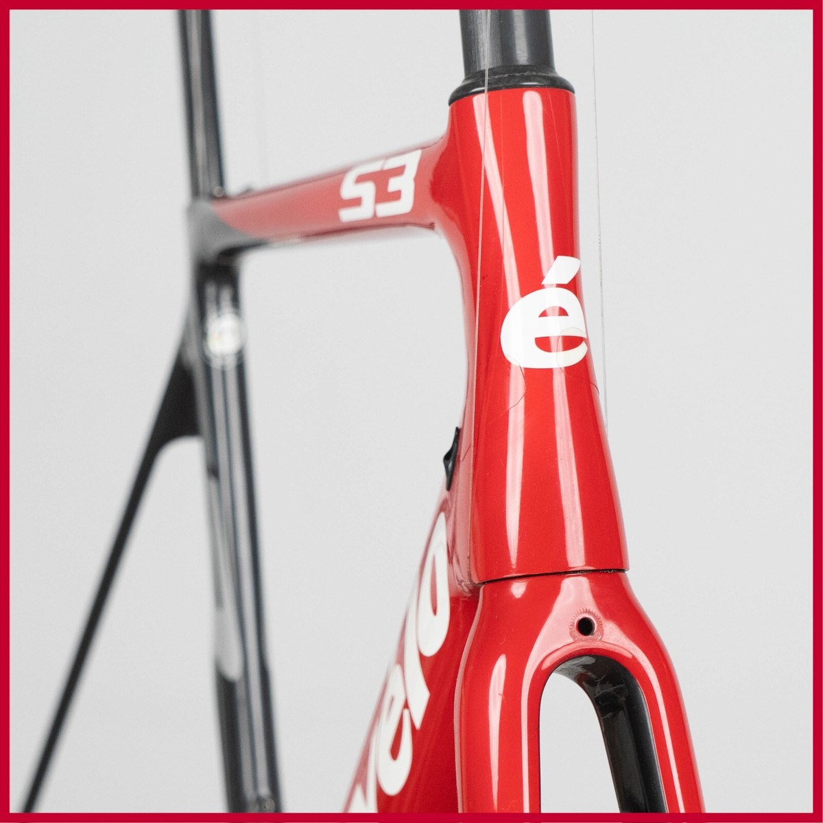 CERVELO S3 FRAMESET FRAME SEATPOST 56 CARBON ROAD BIKE AERO RIM
