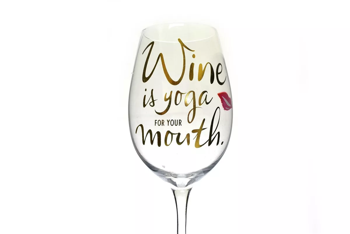 Hallmark wine glasses online