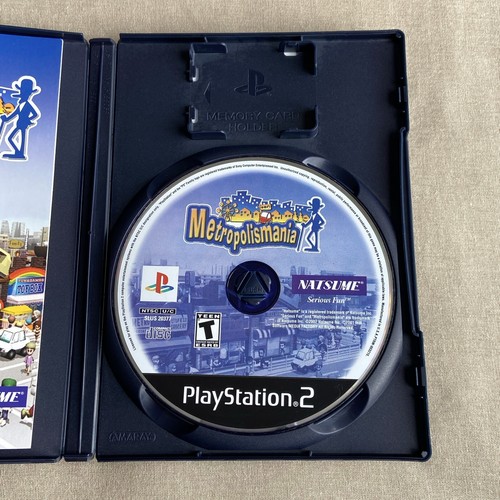Metropolismania (Sony PlayStation 2 2002) Complete CLEAN Manual Reg City-Builder - Picture 7 of 8