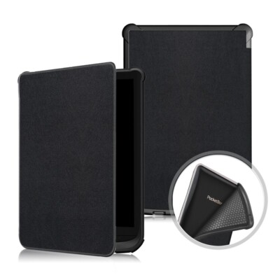 For Pocketbook 632 Aqua Tablet Case Stand Shockproof Flip Cover TPU Leather 6''