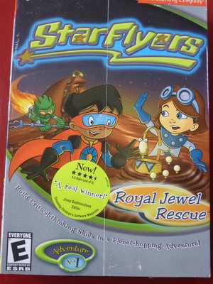 Video Game Pc Starflyers Royal Jewel Rescue The Learning Company New Sealed Box 772040816124 Ebay