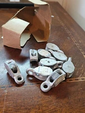 9 Vintage North & Judd Pulleys 3/4" With Box