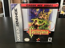 Gameboy Advance Castlevania Classic NES Series Konami 2004 Official Nintendo USA