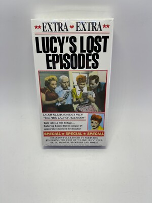 Lucys Lost Episodes (VHS, 1990) Sealed -  