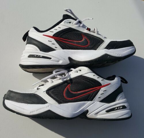 Zapatillas deportivas Air Monarch blancas negras para hombre talla 10 415445101 | eBay