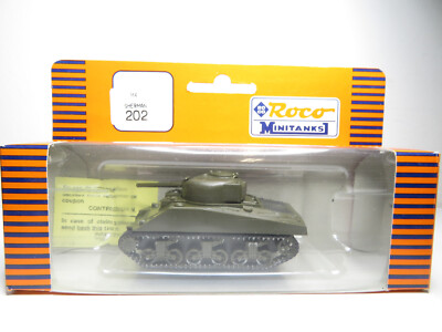 2123HO - Roco Minitanks 1/87 202 - Sheman M4 - top in OVP