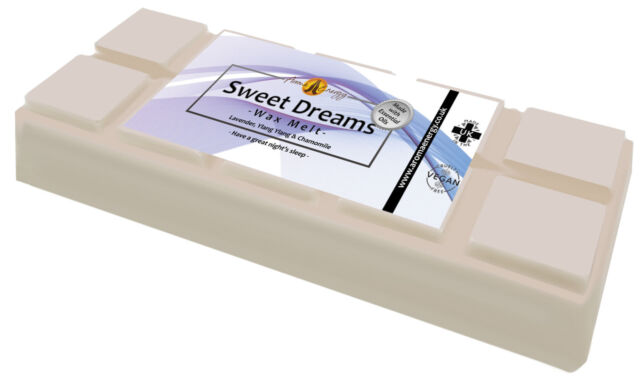 Sweet Dreams Essential Oil Wax Melt | Highly Scented Snap Bar Wax Melts | 50g