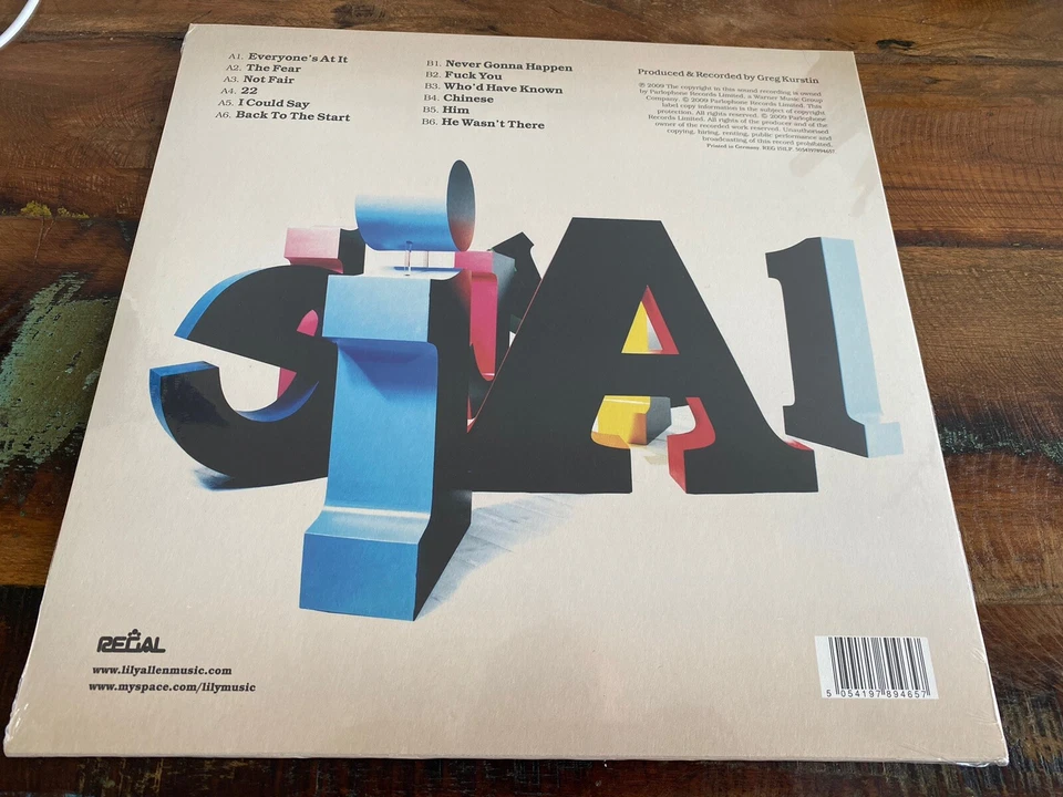 Lily Allen RSD 2024 It's Not Me, It's You - LP Zoetrope Picture Disc Sealed - Image 3 of 4