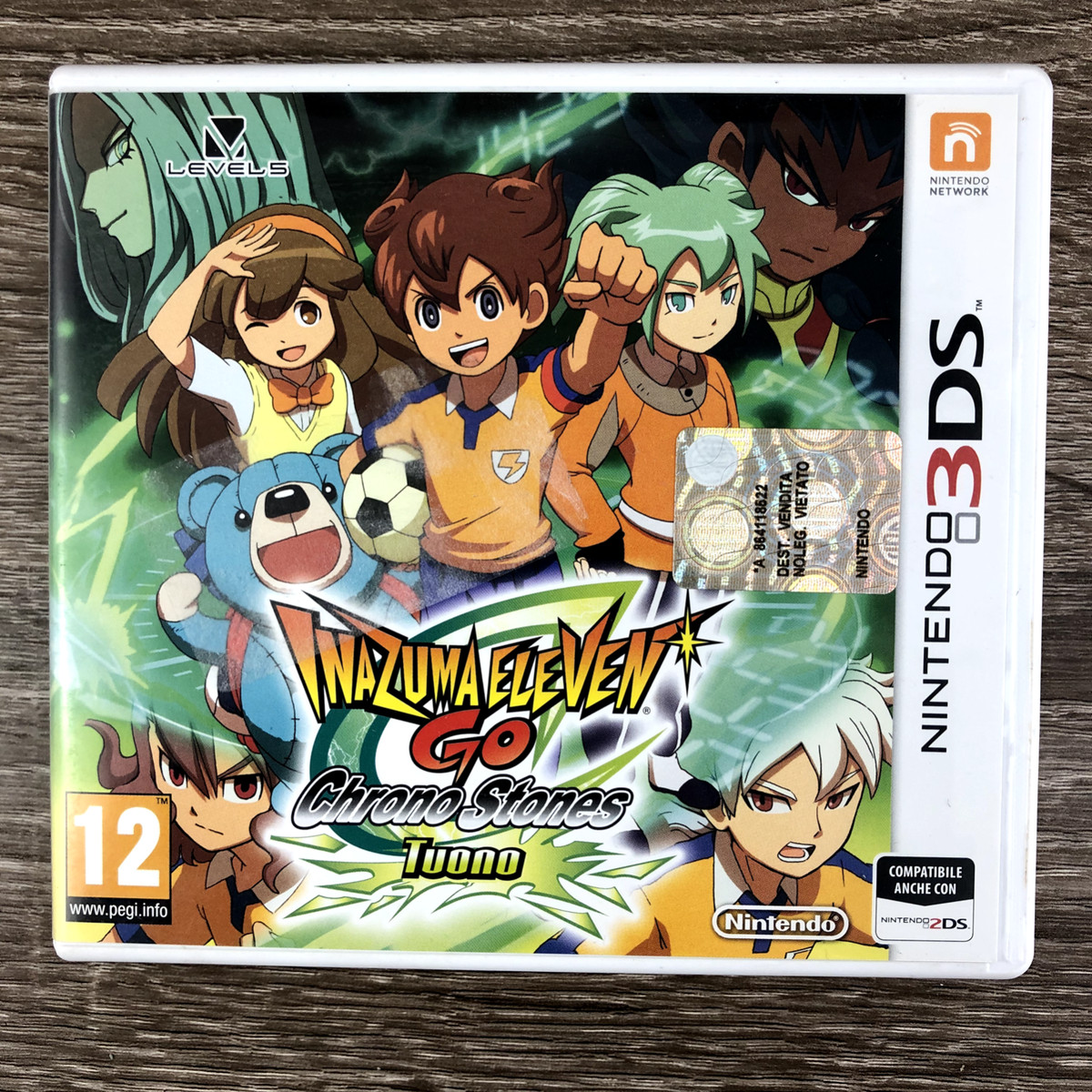 Inazuma Eleven Go Chrono Stones Tonnerre Inazuma Eleven Go Chrono Stones Tuono 3ds ITA manuale perfettamente funzionante | eBay