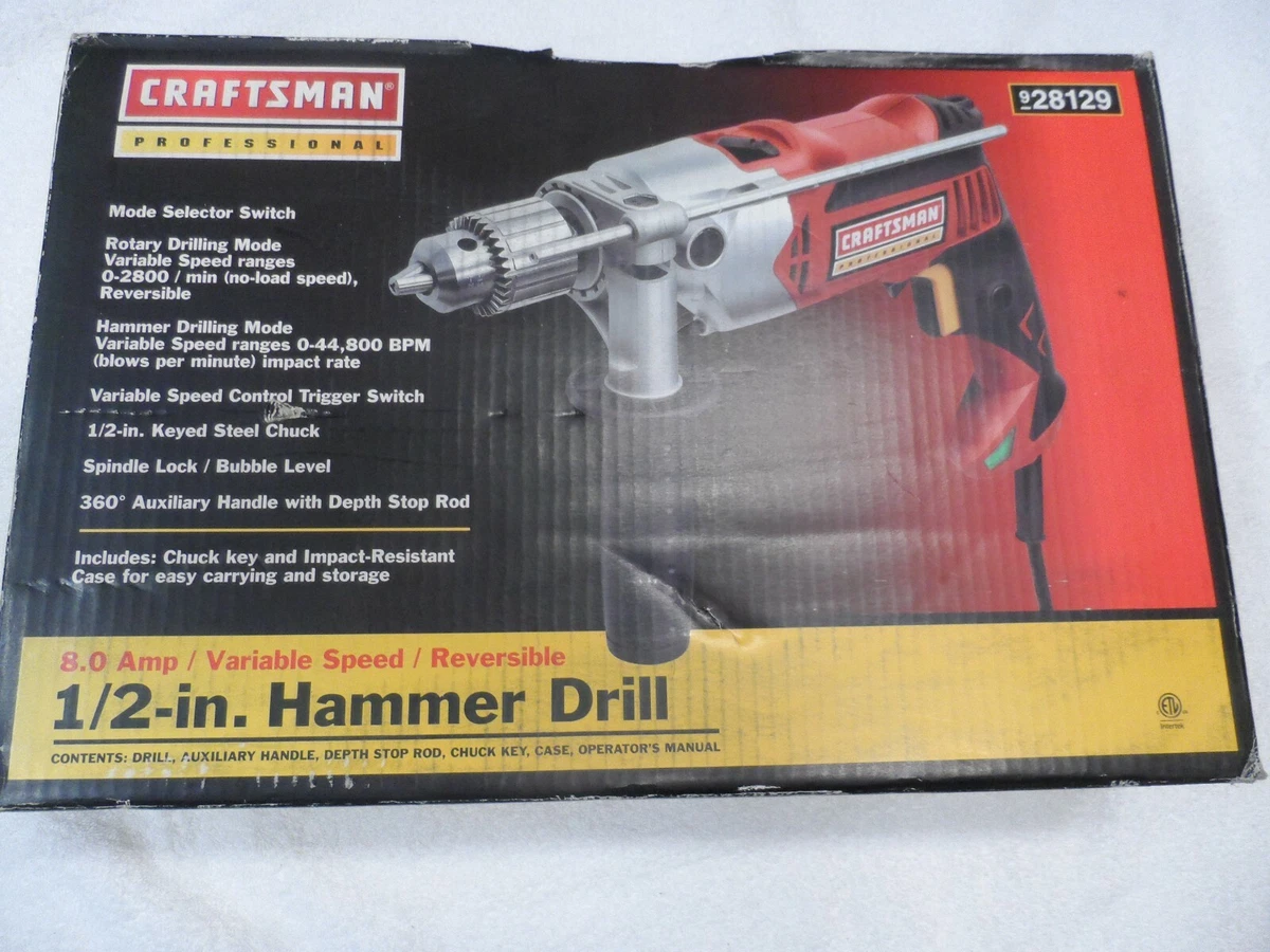Craftsman sds hammer online drill
