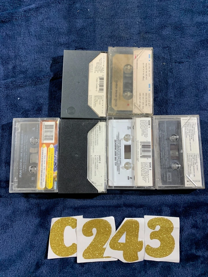 Lot of 6 World Music Cassette Tapes Mariachi Sergio Mendes Joanna Latin Intl Foto 3 de 4