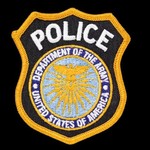 US ARMY POLICE HAT CAP PATCH DEPARTMENT 
