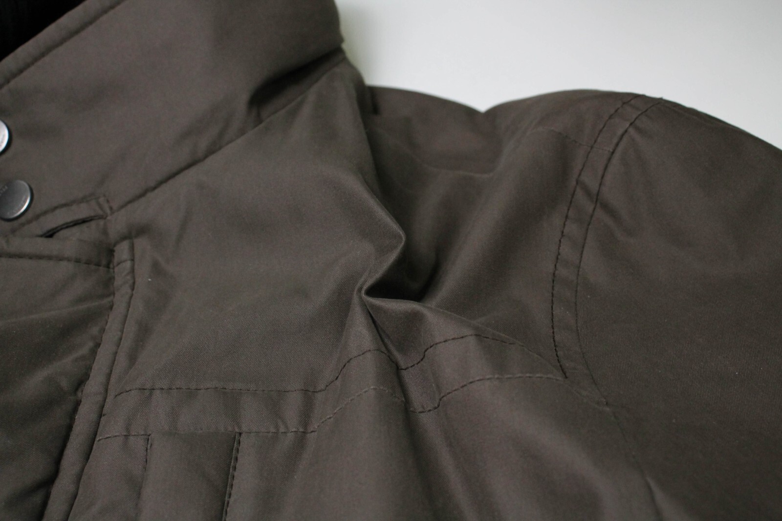 HUGO BOSS Corum Jacket Men's US 40R Full Zip Adjustable Waist Double Colarred thumbnail 6