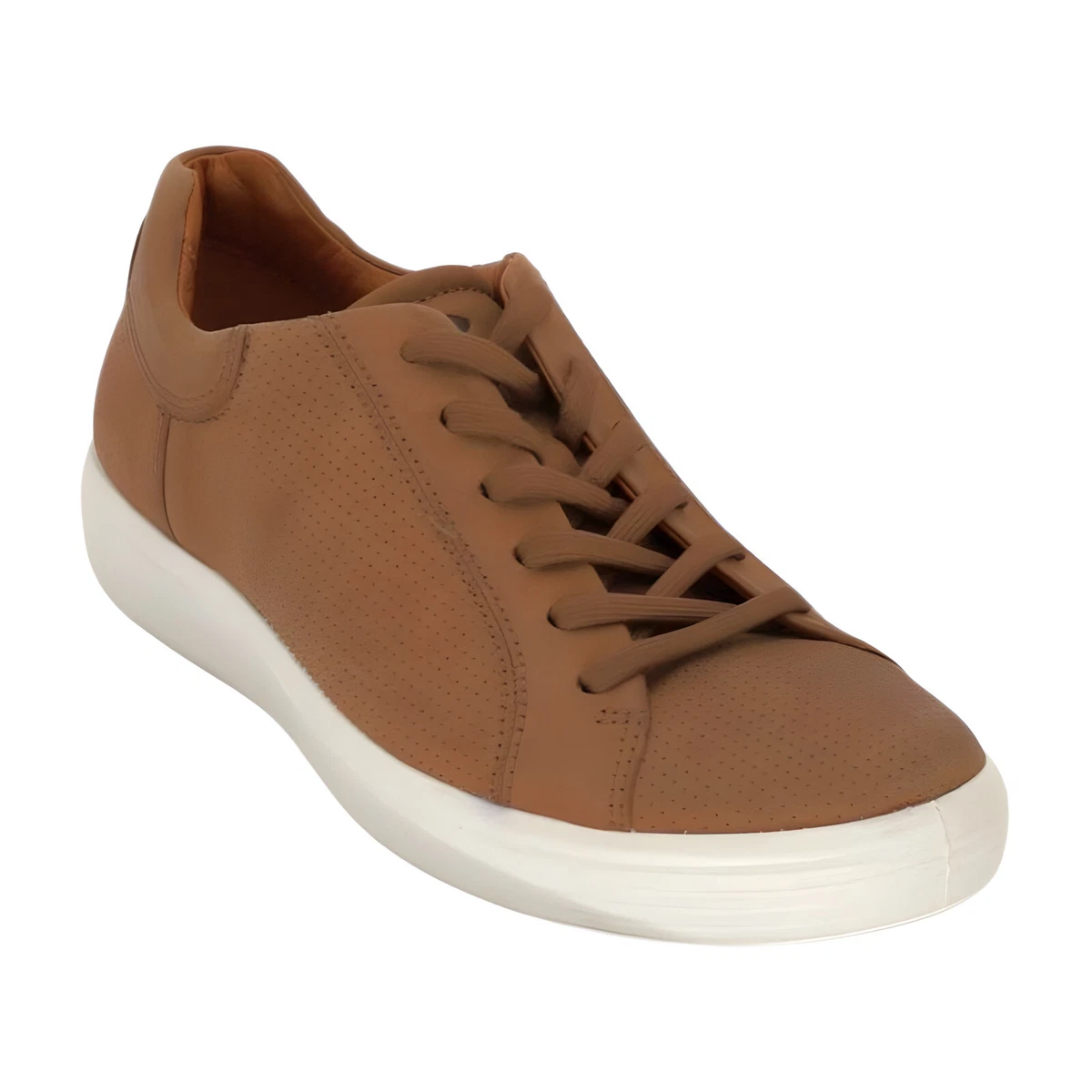 Ecco soft 7 nubuck leather sneakers hotsell
