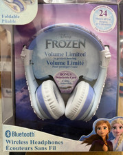 eKids - Disney FrozenBluetooth Over the Ear Wireless Headphones - Purple