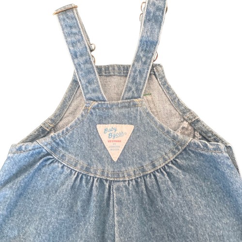VTG OshKosh B'gosh VESTPAK Light Blue Denim Overalls Size 12 Months - Picture 5 of 11