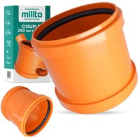 Millto™ Muffe Abwasserrohr 250 Mm Abwasserkanalisation Verbindung Anschluss