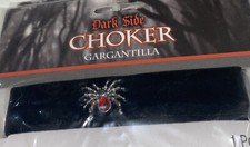 Dark Side Spider Choker vampire Goth Cosplay Ect Costume Halloween Accessory