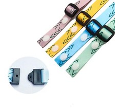 4 pack Adjustable Length Safety Breakaway Mask Lanyards Strap For Kids Adults