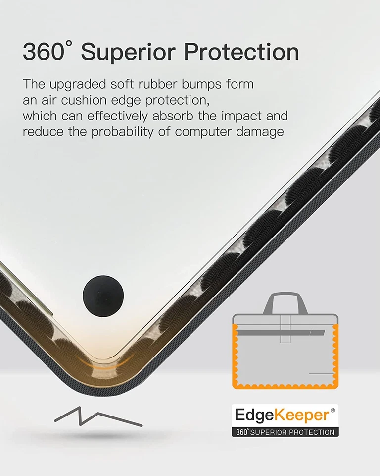 Bolso de hombro con funda para computadora portátil de 15-15,6 pulgadas estuche de transporte resistente a salpicaduras Foto 3 de 4