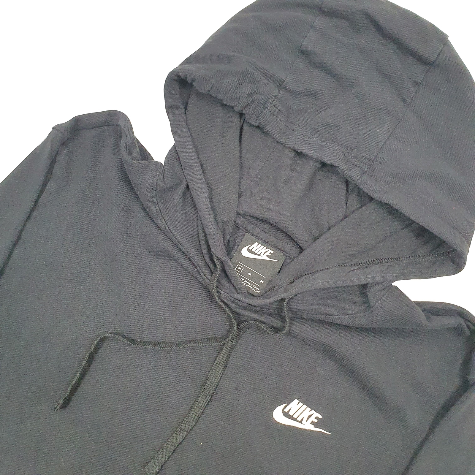 Mens NIKE Lightweight Cotton Hoodie Jumper Sweatshirt S image 2