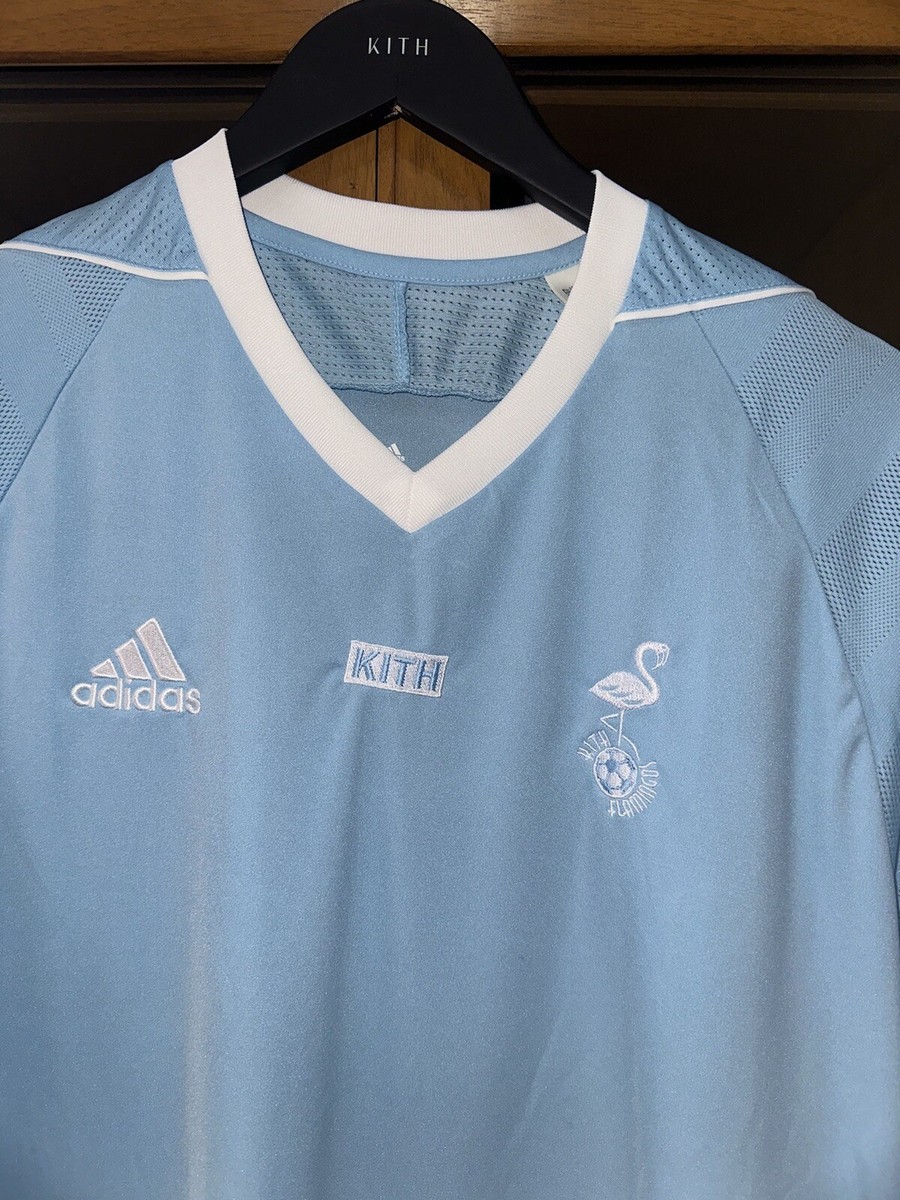 Kith x Adidas Flamingos Unreleased! Soccer Jersey Mens Large L