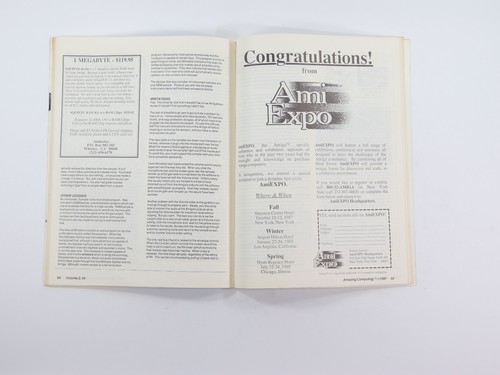 Amazing Computing Magazine Commodore Amiga Vol 2 # 5 Amiga Digitized Sound - Picture 5 of 5