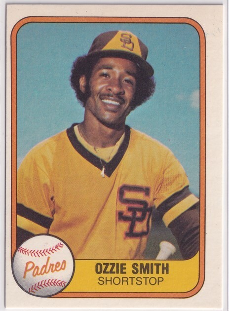 1981 Fleer #488 Ozzie Smith