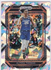 2023 PANINI WNBA PRIZM SILVER CRACKED ICE PRIZM #65 Alyssa Thomas - Connecticut