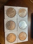 (6 coin) 1922-1926 peace dollar