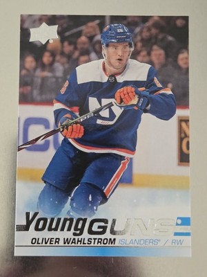 2019-20 UD Young Guns YG Oliver Wahlstrom Rookie Card RC #457 Islanders