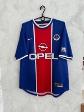 Vintage 1999-2000 PSG Paris Saint-Germain Home Football Soccer Shirt Jersey M