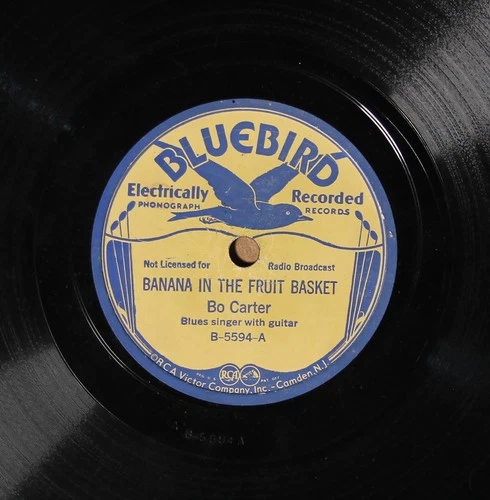 Bo Carter - Banana In The Fruit Basket - BLUEBIRD 5594 V+