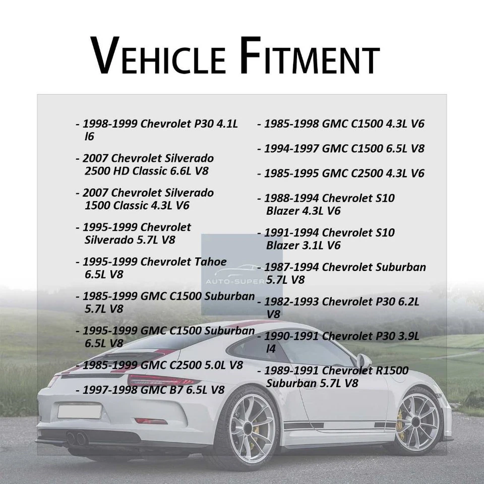 Transmisor/sensor de temperatura del refrigerante del motor para GMC C1500 Suburban 1995-1999 6,5 L Foto 4 de 4
