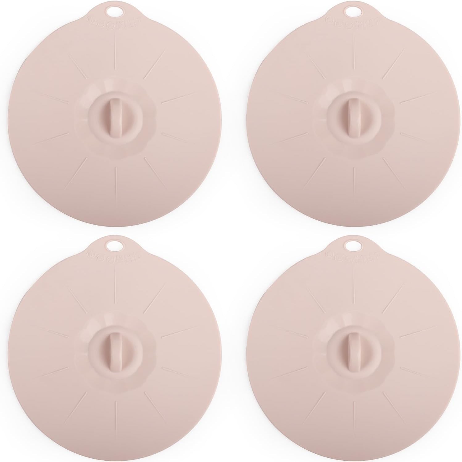 4"-12" Silicone Lids for Cups Bowls Plates Pans, Microwave S-5.9", Pink 