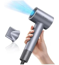 Hi-Speed Ionic Hair Dryer Lo Noise Blow Dryer w/ Brushless Motor for Fast Drying