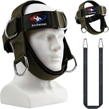 Fitness Neck Head Harness Trainer, Adjustable Chin Strap and Head Harness Streng