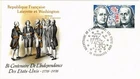 FRANCE U.S.A. INDEPENDENCE LAFAYETTE WASHINGTON FRANKLIN 1976 CACHET FDC UNADDR
