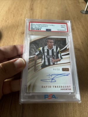 2020 Panini Immaculate David Trezeguet Auto /49 Juventus Turin Ink