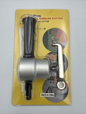 YT-160A Double Head Sheet Metal Nibbler Drill Attachment Metal Sheet Cutter