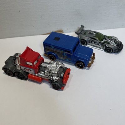 3 Hot Wheels Loose Turbo Beast, Armed transport, Track Ripper 2014-2017