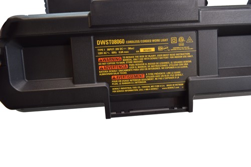 Luz de trabajo ajustable DeWalt DWST08060 Tough System 2.0 con almacenamiento - Imagen 6 de 6