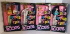 LOT OF 4 VINTAGE 1986 BARBIE AND THE ROCKERS DIVA KEN DANA BARBIE DOLLS MATTEL