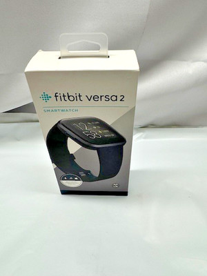Fitbit Versa 2 Smartwatch+GPS-Black / Black Aluminum (Small + Large Size Bands)