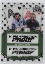 2025 Metal Pre-Production Proof Clubs Clear Unsigned 1/1 Ryan Depaulo Riess nd3
