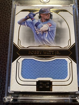 Topps 2024 Definitive Bobby Witt Jr. Jumbo Patch Relic #DJRC-BW 28/50