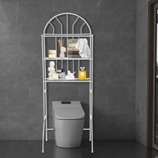 Over The Toilet Storage Rack Shelves Bathroom Organizer Shelf Space Saver 3 Tier