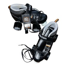 Roller Derby STR Seven Black PU Foam Reinforced Pro Frame Fixed Toe Stop Skates